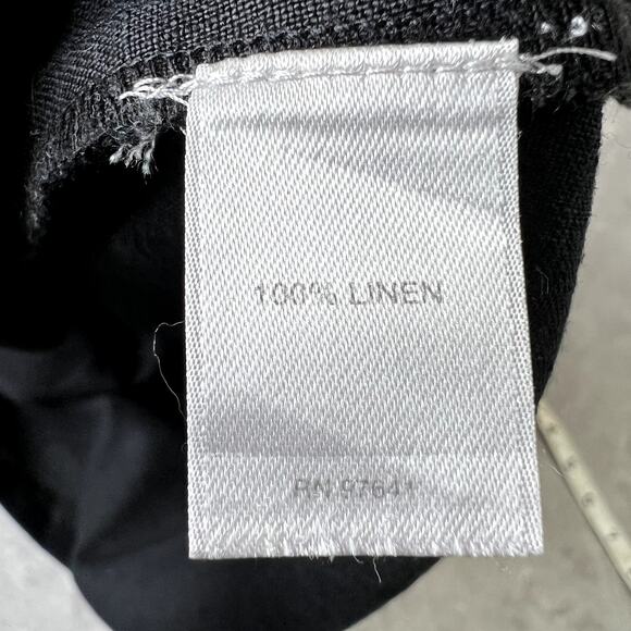 J. Jill 100% Linen Sleeveless Tie Knot Front Dress Breathable Minimalist XL - Picture 6 of 8